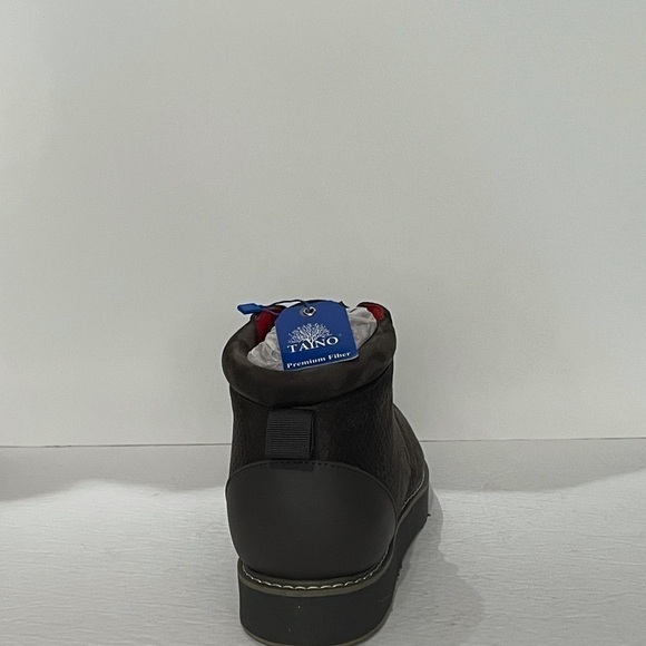 Tayno shoes casual sneakers charcoal Oxford premium fiber thick sole - Picture 4 of 5